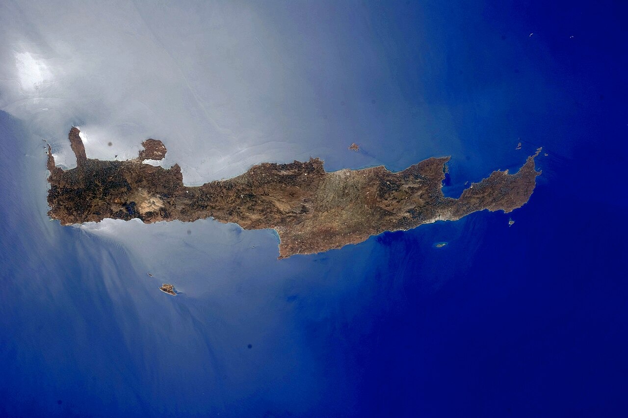 The island of Crete